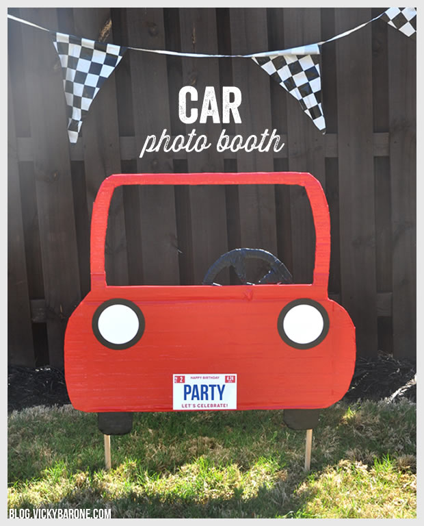 DIY Car Photo Booth - Vicky Barone