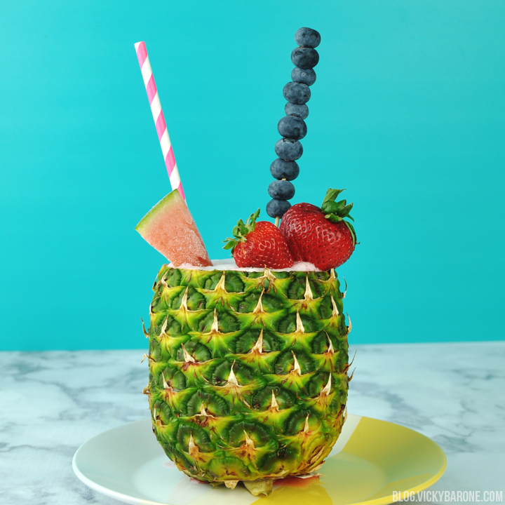 Frozen Pineapple Cocktail Vicky Barone