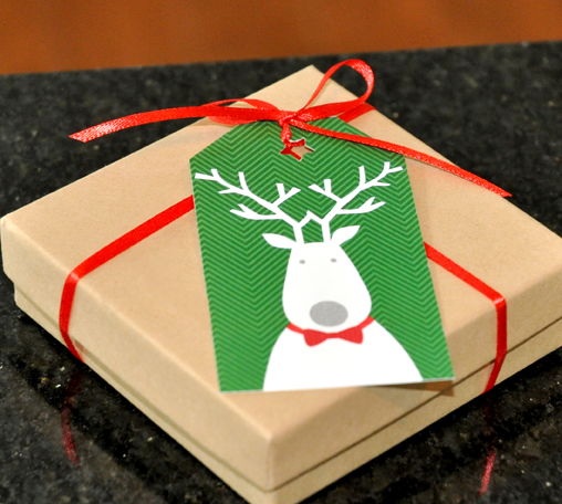 Vicky Barone Printable Gift Tag on Gift