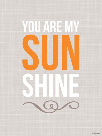 You Are My Sunshine Wall Decal - Vicky Barone