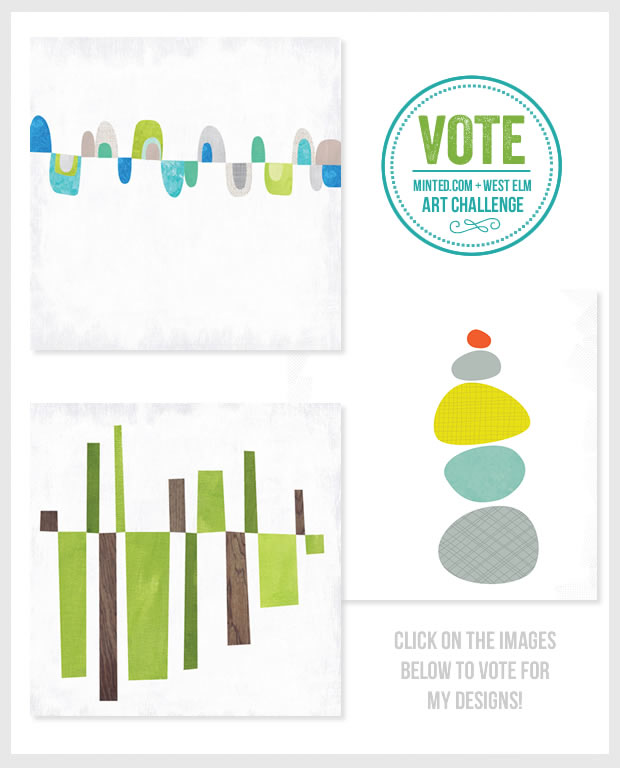 Vote Now – Minted.com + West Elm Art Challenge