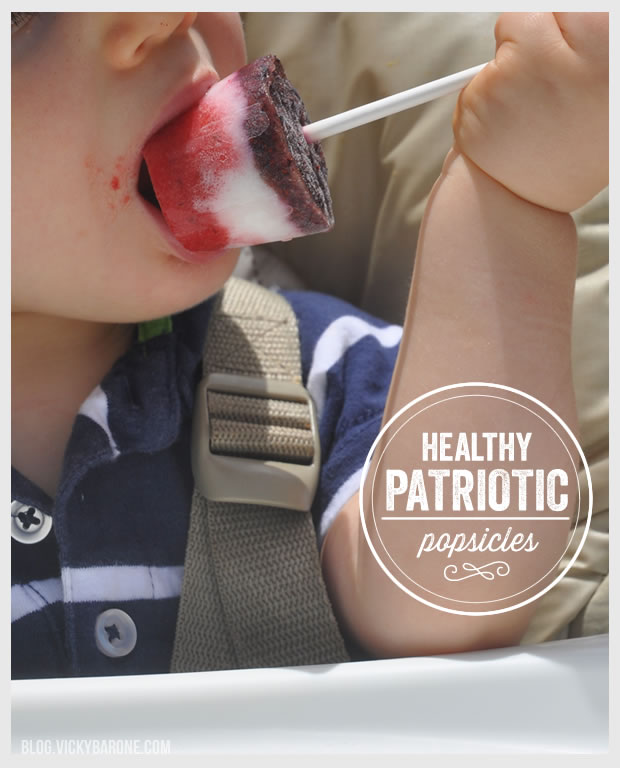 Healthy Patriotic Popsicle Recipe