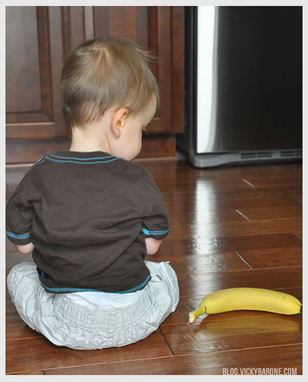 Toddler Wisdom: Sit and Eat