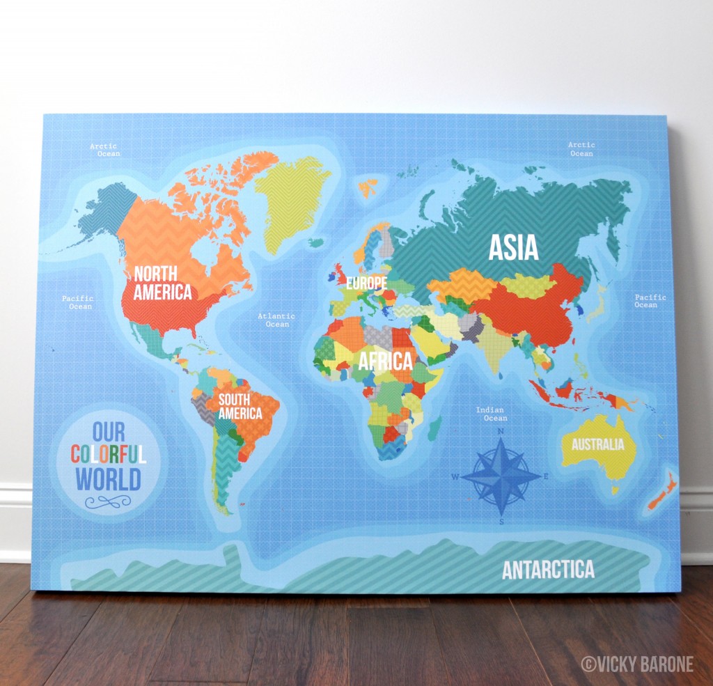 Our Colorful World Canvas Wall Art