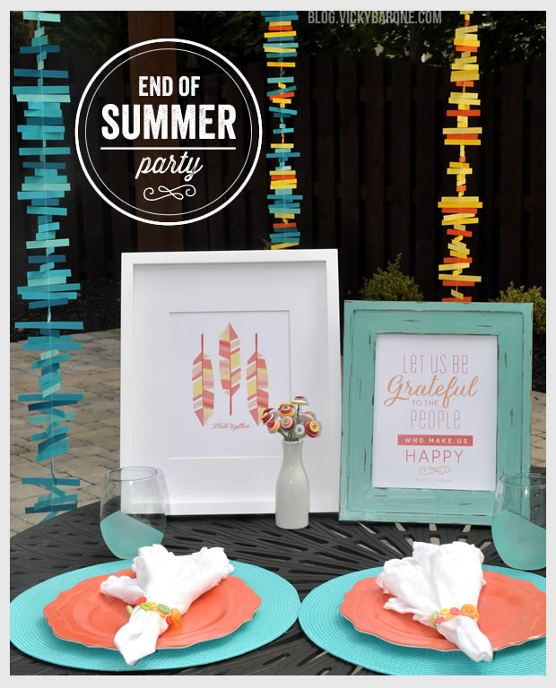 End Of Summer Party Featuring New Art Prints