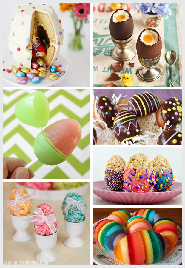 Easter Egg-Shaped Treats | Vicky Barone