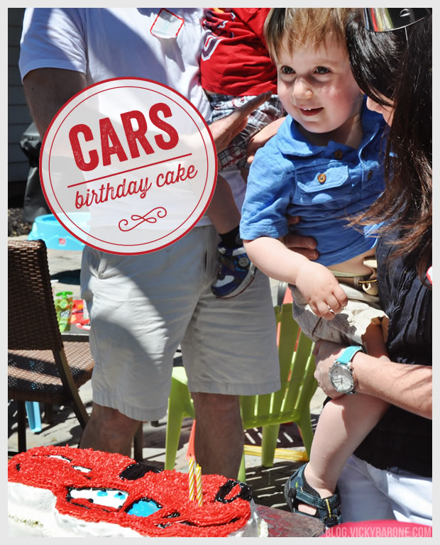 Cars Birthday Cake