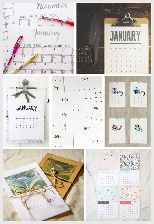 Things I Love: FREE Printable 2015 Calendars
