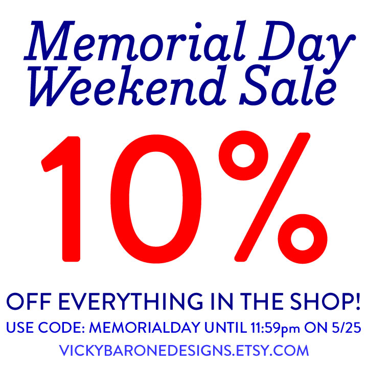 Memorial Day Weekend Sale!