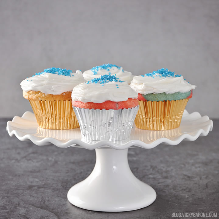 Patriotic Cupcakes | Vicky Barone