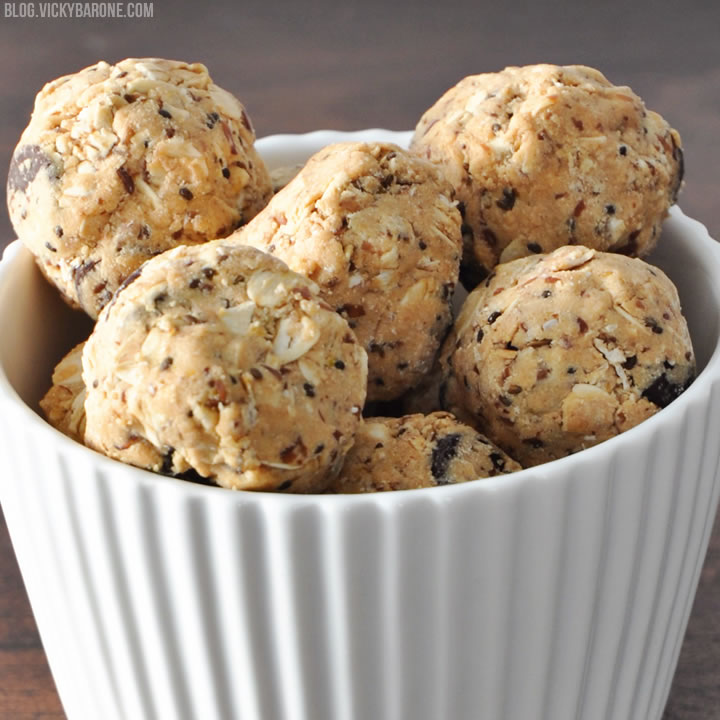 No-Bake Protein Bites | Vicky Barone