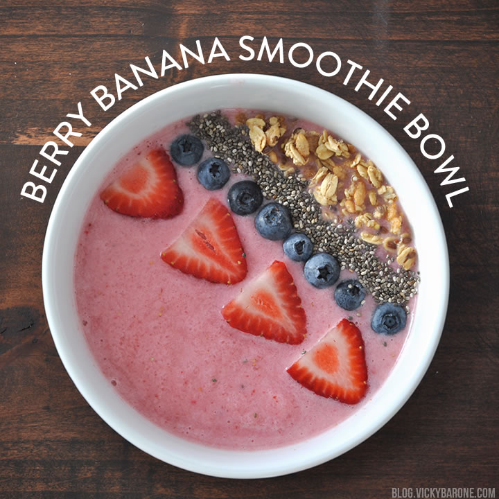 Berry Banana Smoothie Bowl