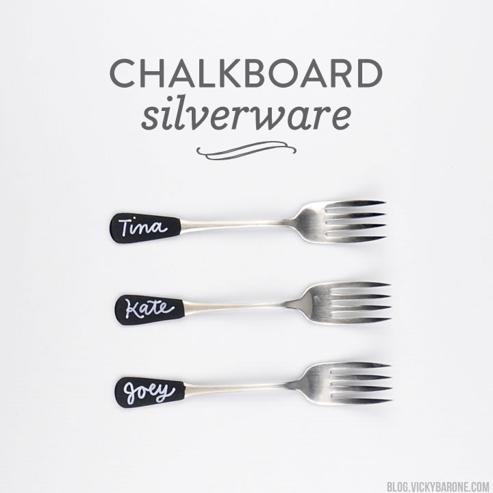 Chalkboard Silverware