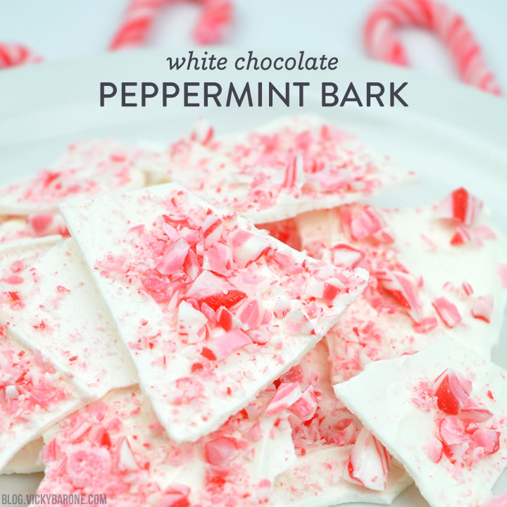 White Chocolate Peppermint Bark