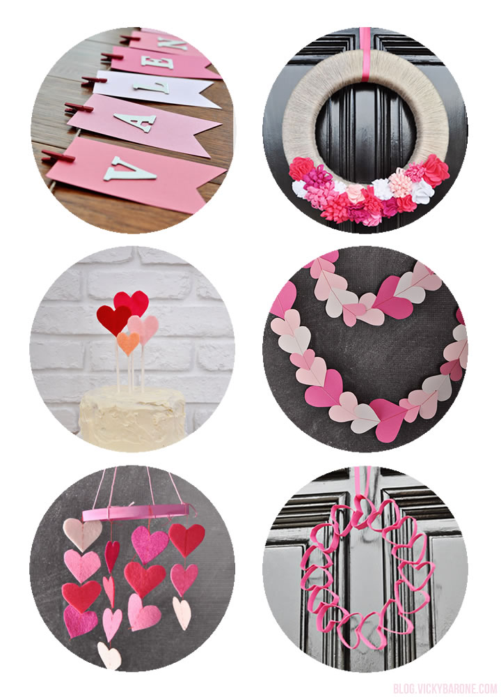 DIY Valentine's Day Decor | Round Up | Vicky Barone