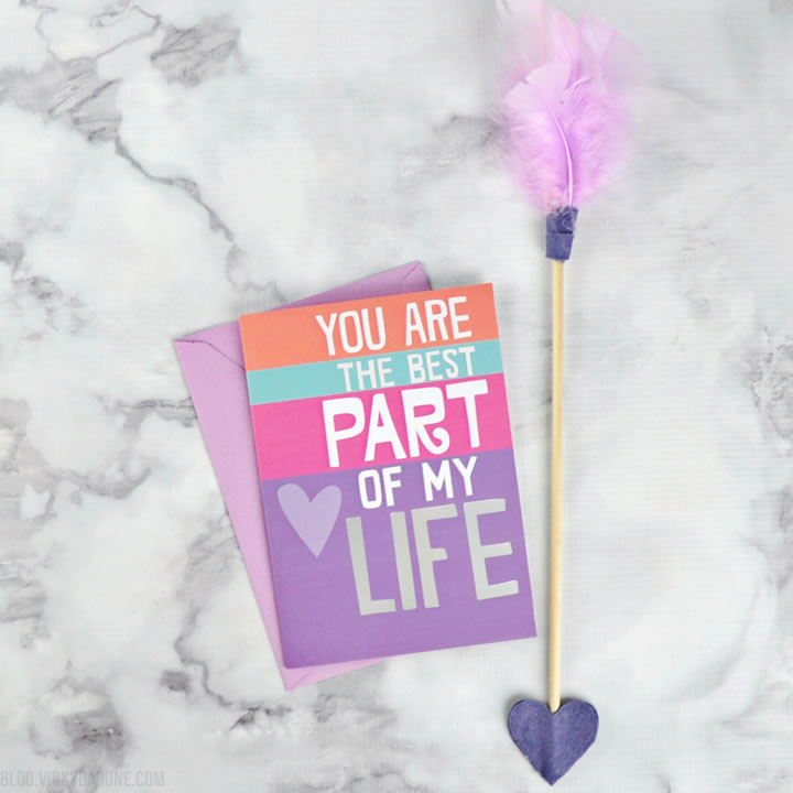 Valentine's Day Greeting Card Instagram Giveaway | Vicky Barone