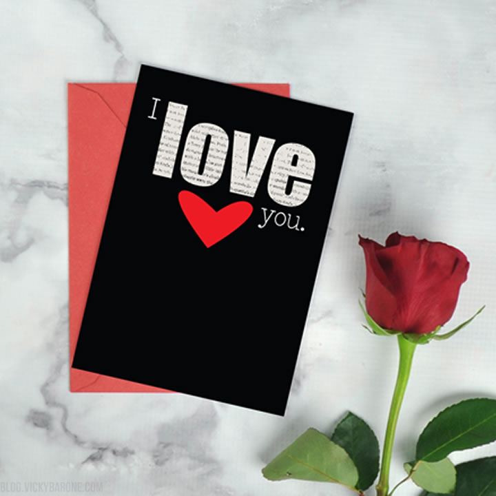 Valentine's Day Greeting Card Instagram Giveaway | Vicky Barone
