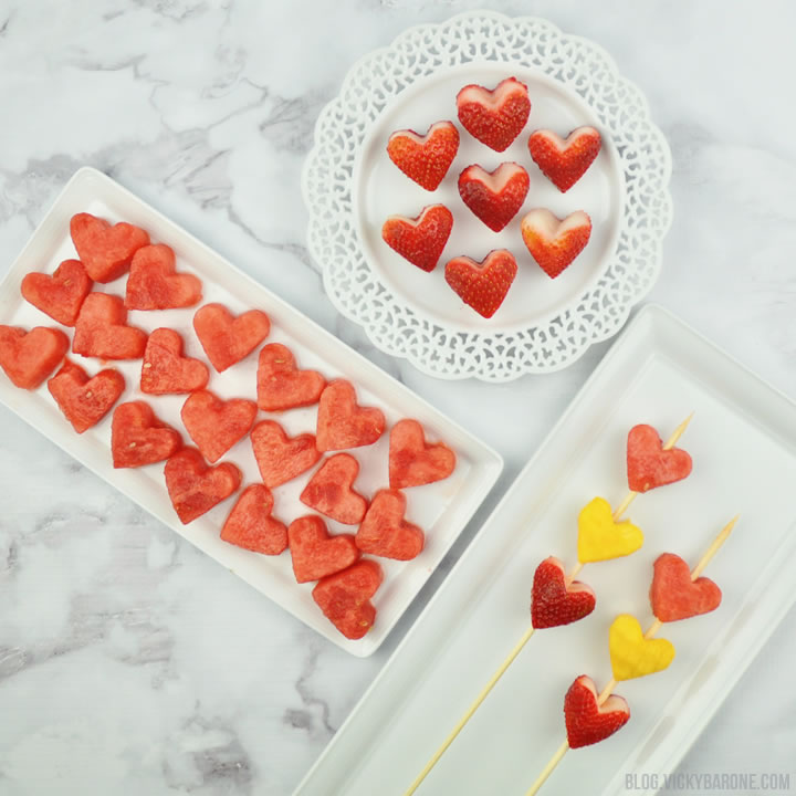 Heart-Shaped Food for Valentine's Day | Vicky Barone
