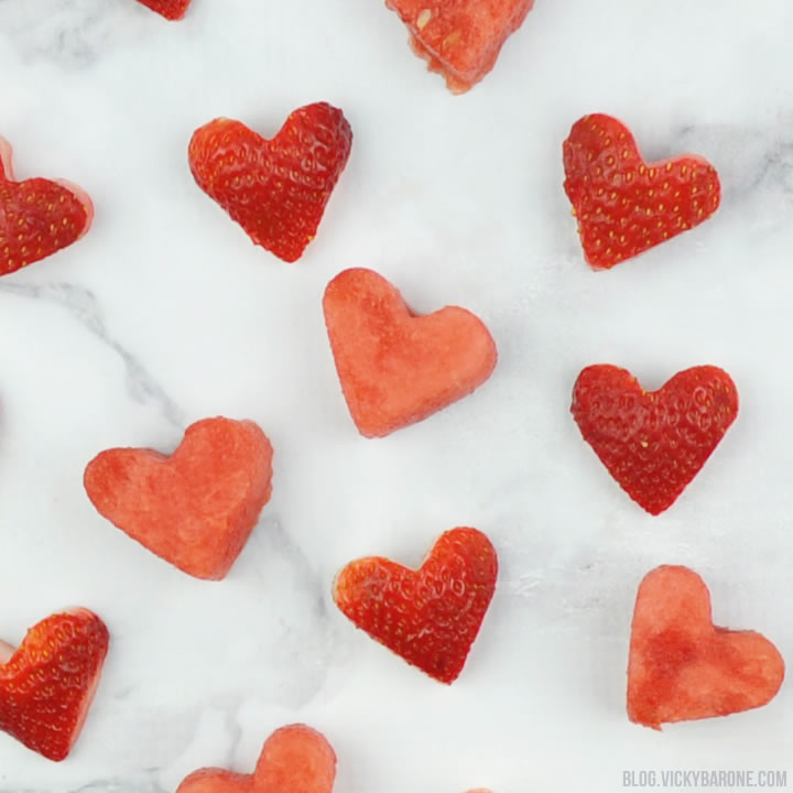 Heart-Shaped Food for Valentine's Day | Vicky Barone