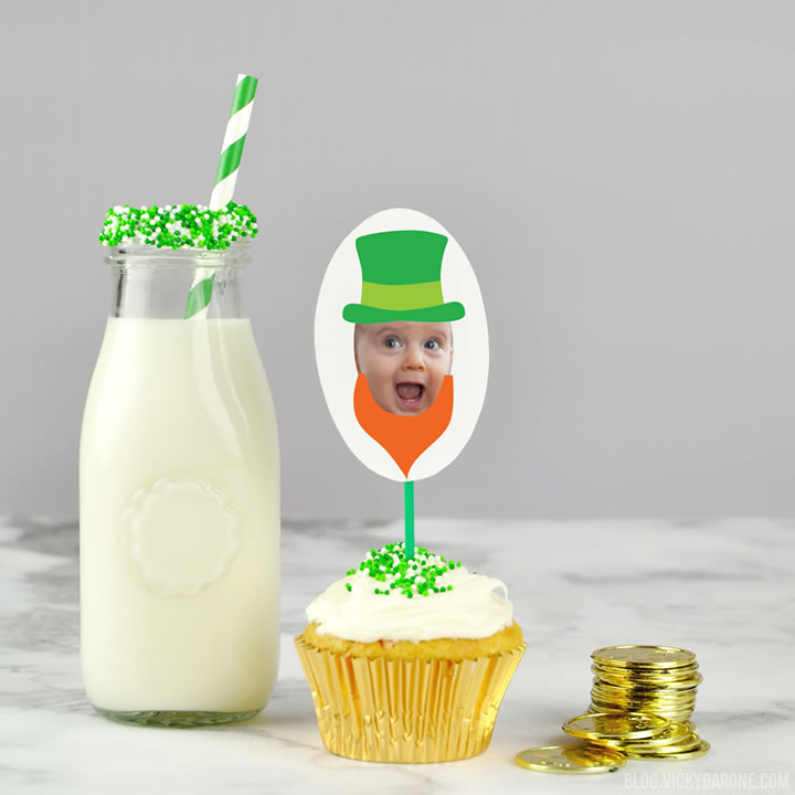 Personalize St. Patrick's Day with Places for Faces | Vicky Barone