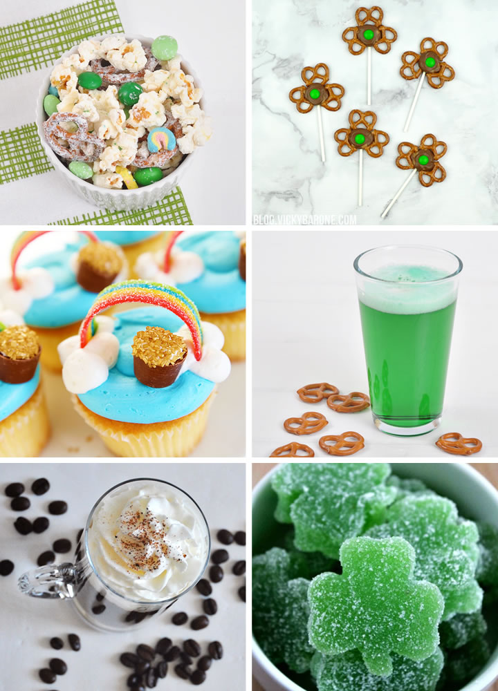 St. Patrick's Day Treats Round Up | Vicky Barone