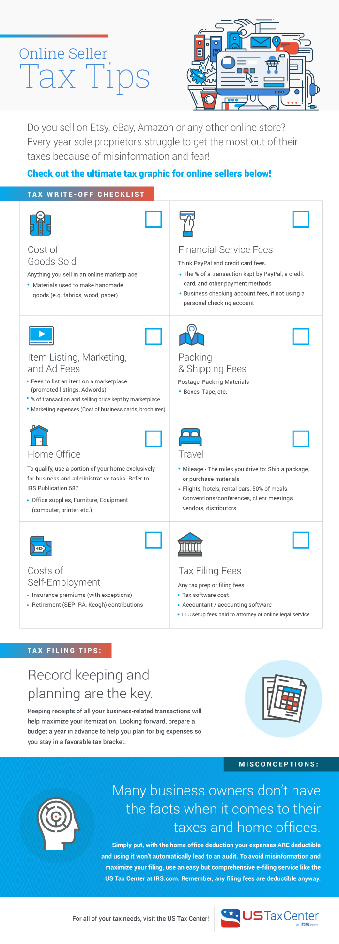 IRS.com Online Seller Checklist | Vicky Barone | Online Seller Tax Tips