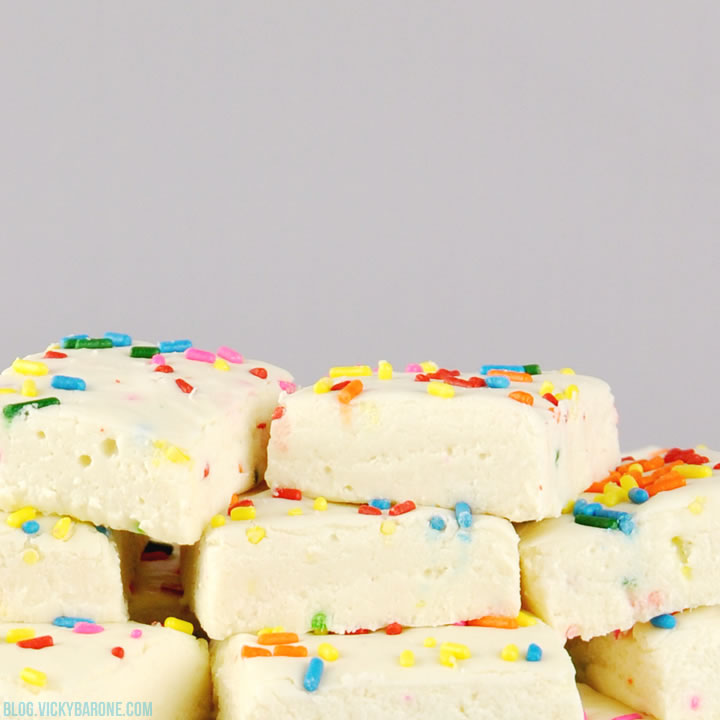 Funfetti Fudge | Vicky Barone