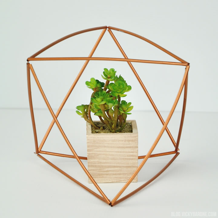 DIY Geometric Planters | Vicky Barone