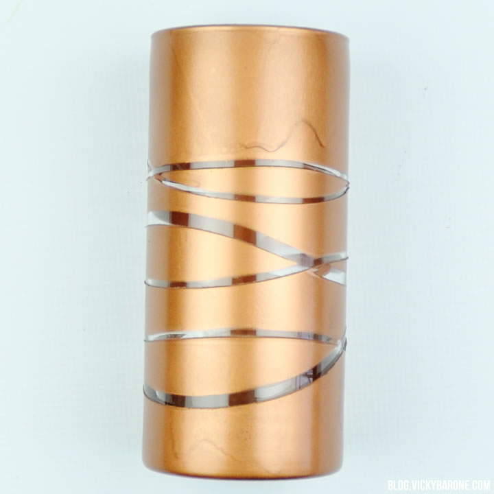 DIY Metallic Vase | Vicky Barone