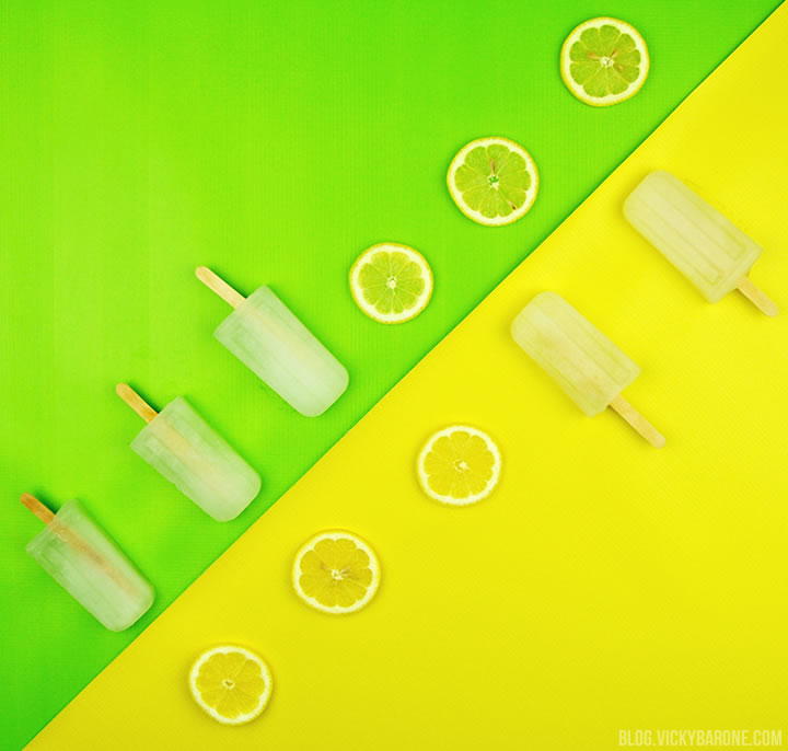 Lemonade Popsicles | Vicky Barone