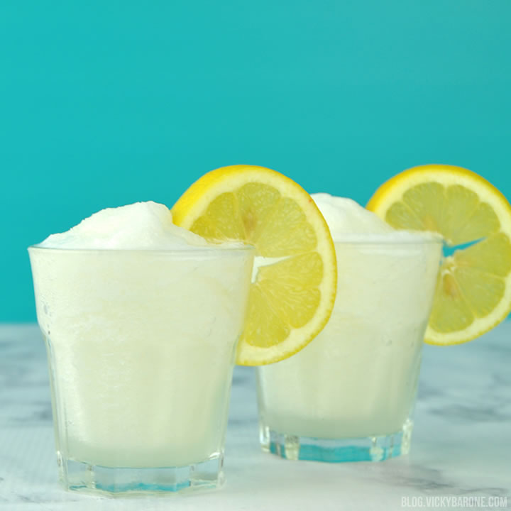 Boozy Lemonade Slushies | Vicky Barone