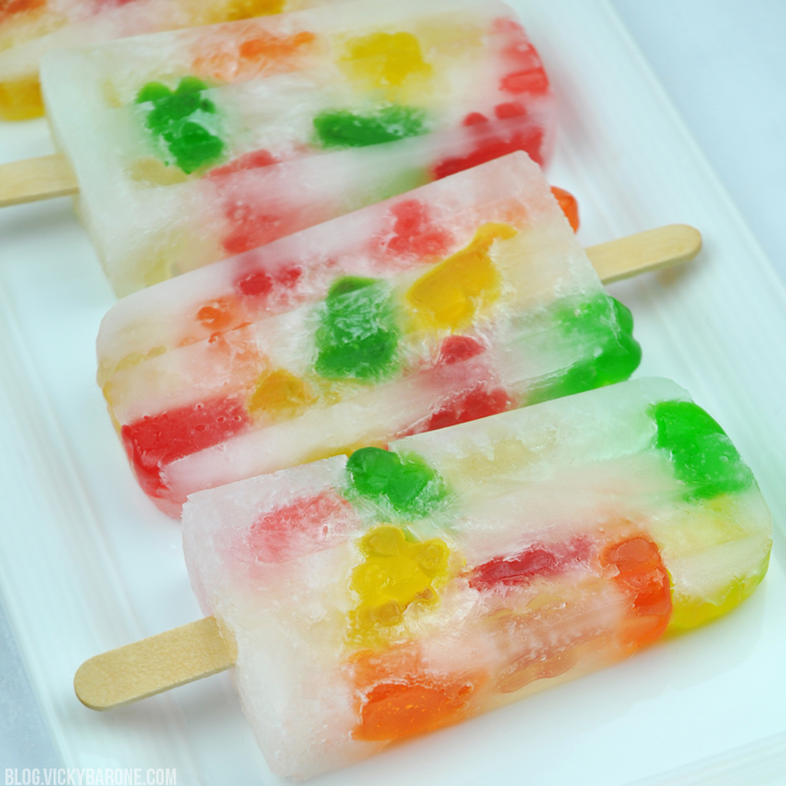 Gummy Bear Popsicles | Vicky Barone