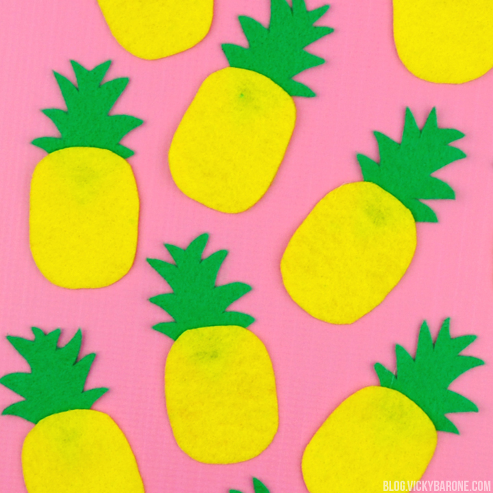 DIY Pineapple Garland | Vicky Barone