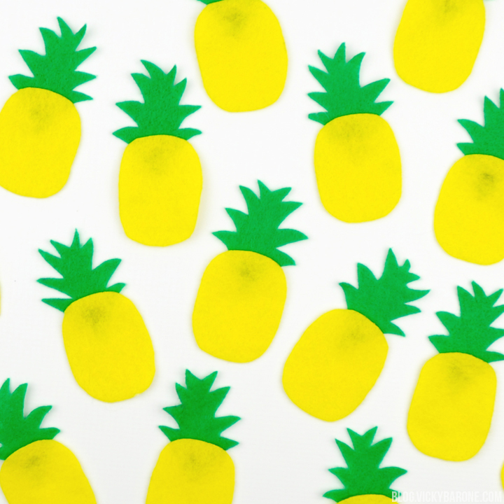 DIY Pineapple Garland | Vicky Barone