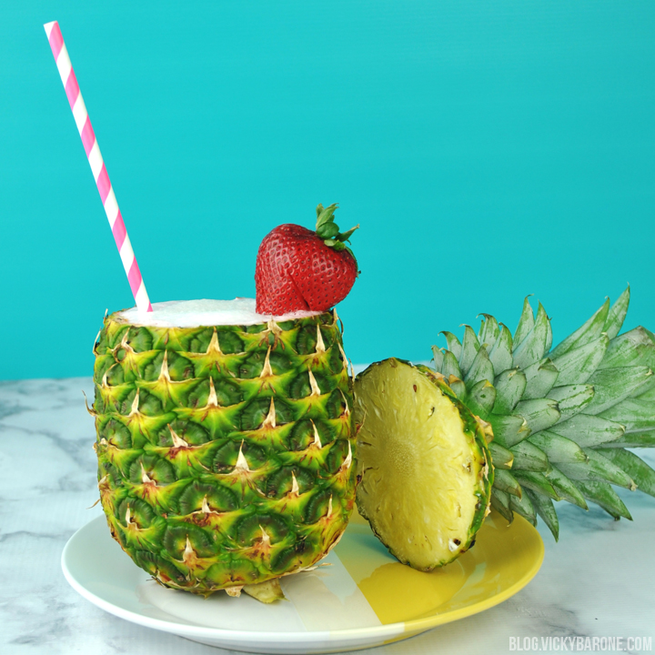 Frozen Pineapple Cocktail | Vicky Barone