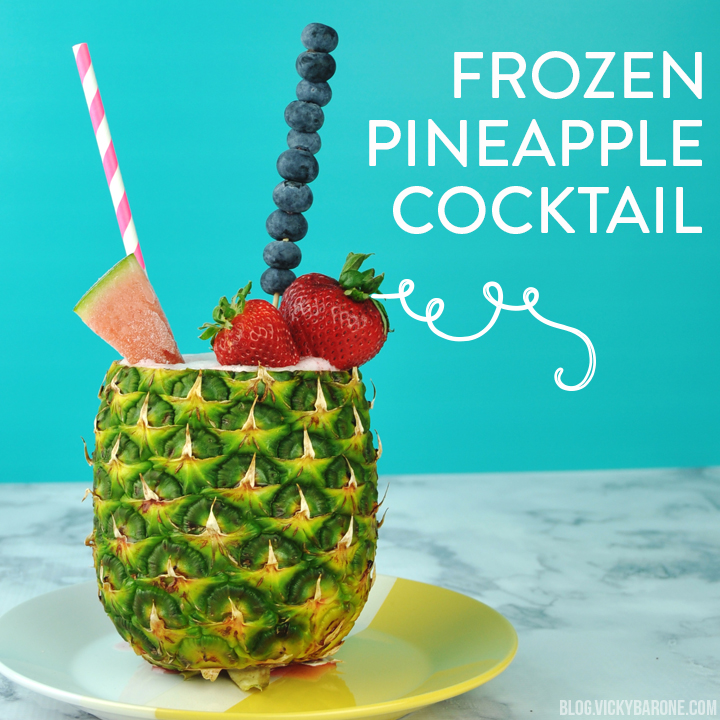 Frozen Pineapple Cocktail