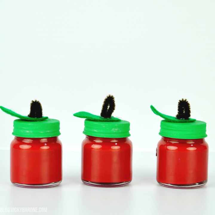 DIY Apple Jars | Back to School | Teacher Gift Ideas | Vicky Barone