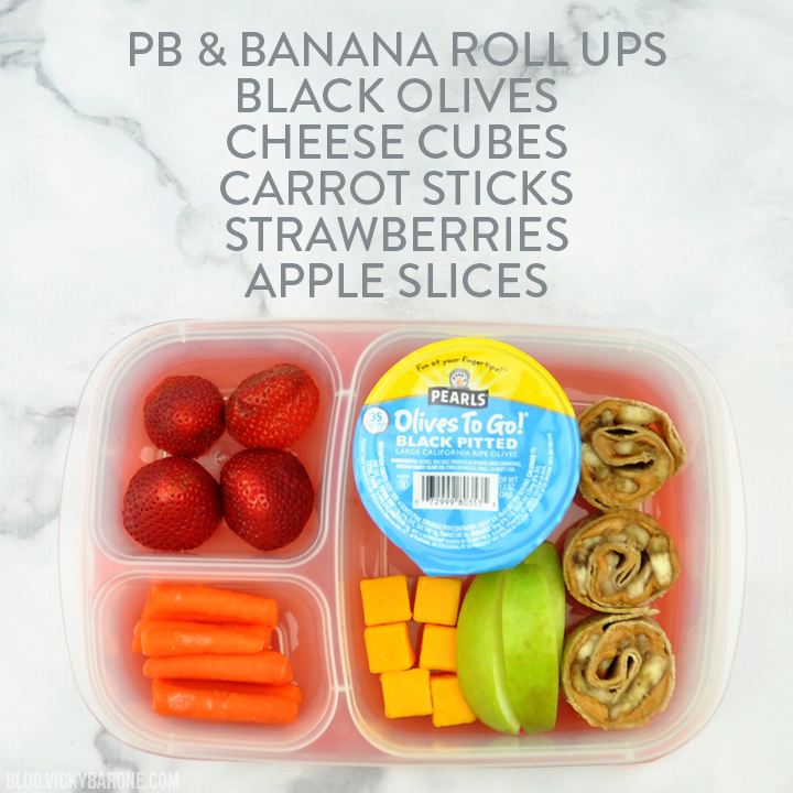 Back to School Lunch Box Ideas with Pearls Olives To Go | Vicky Barone