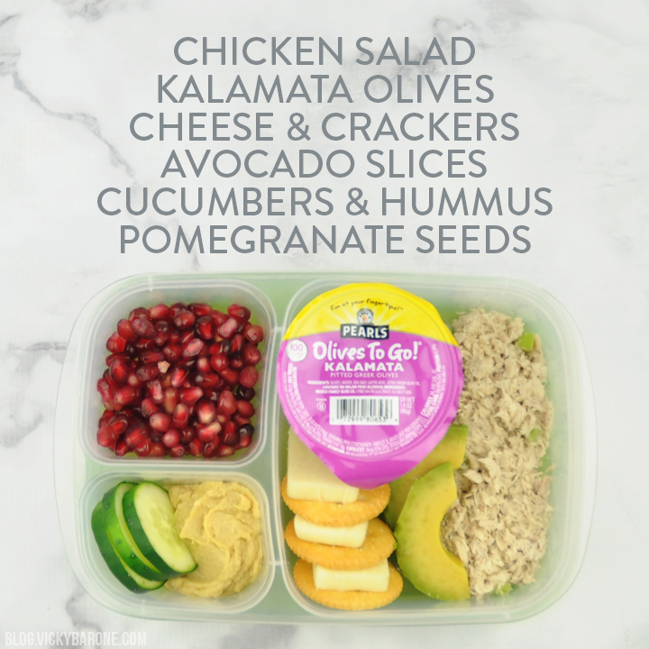 Back to School Lunch Box Ideas with Pearls Olives To Go | Vicky Barone
