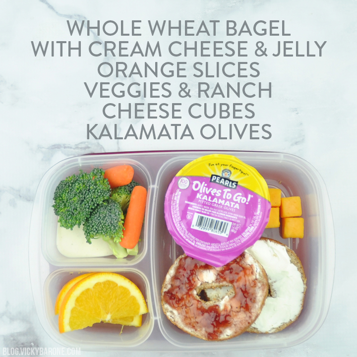 Back to School Lunch Box Ideas with Pearls Olives To Go | Vicky Barone