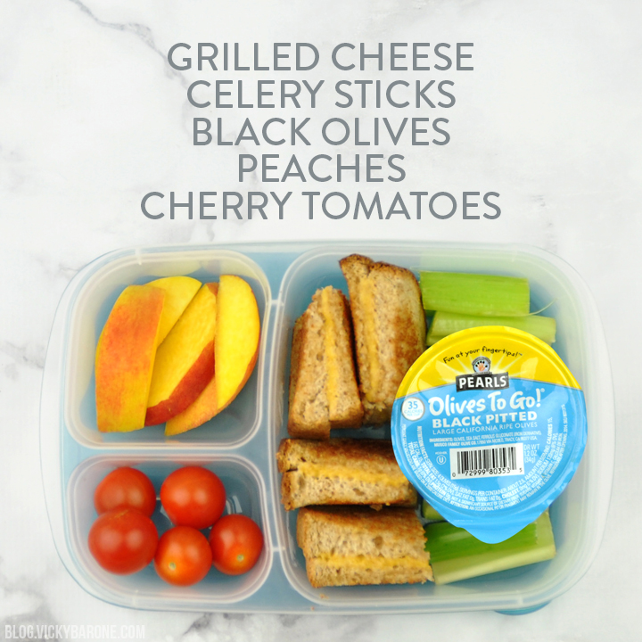 Back to School Lunch Box Ideas with Pearls Olives To Go | Vicky Barone