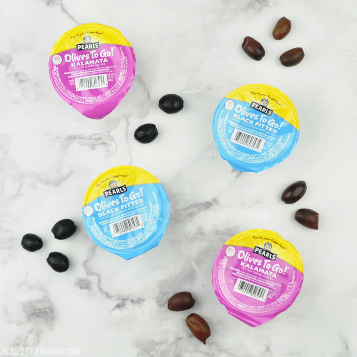 Back to School Lunch Box Ideas with Pearls Olives To Go | Vicky Barone