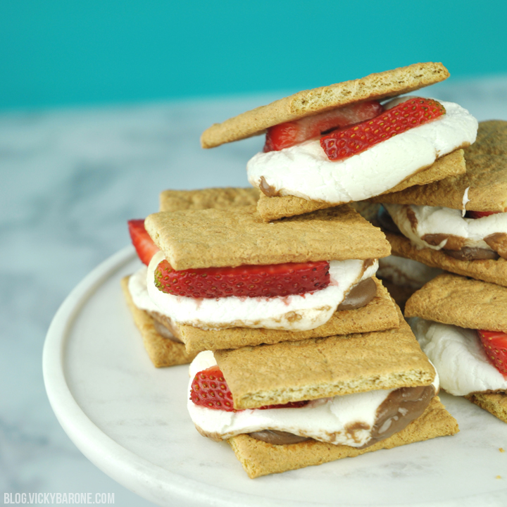 Strawberry S'mores | Vicky Barone
