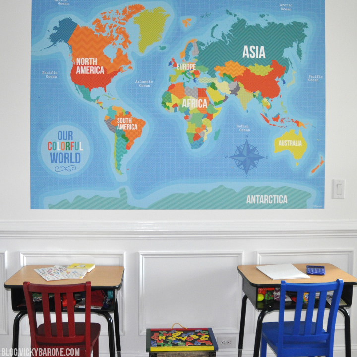 Kid's Art Room Tour | Vicky Barone