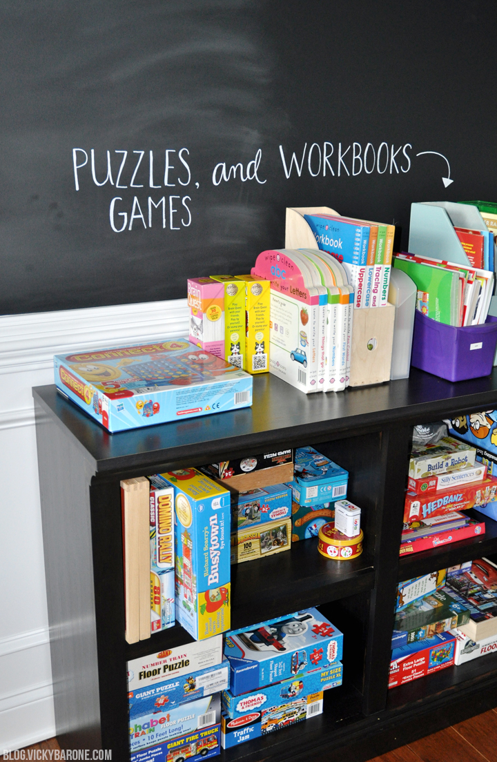 Kid's Art Room Tour | Vicky Barone