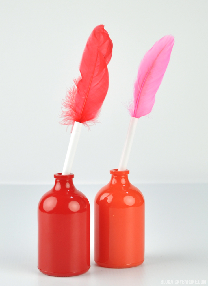 DIY Feather Pens | Back to School DIY Ideas | Vicky Barone