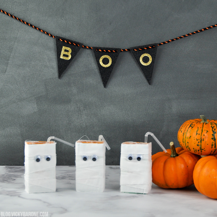 DIY Juice Box Mummies | Vicky Barone