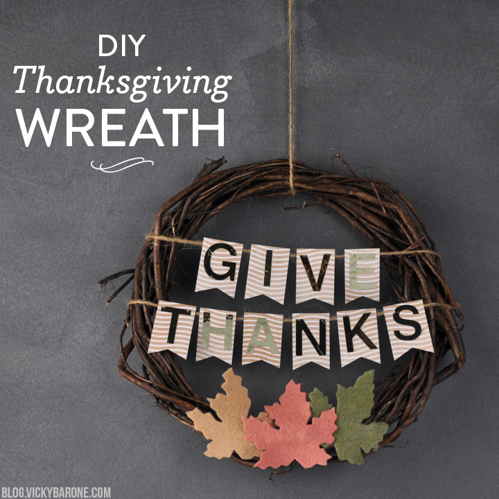 DIY Thanksgiving Wreath