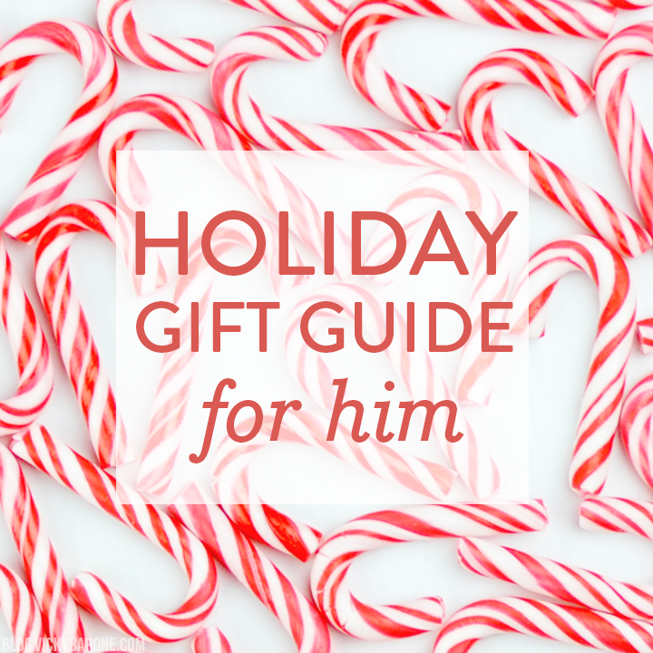Holiday Gift Guide 2016: For Him