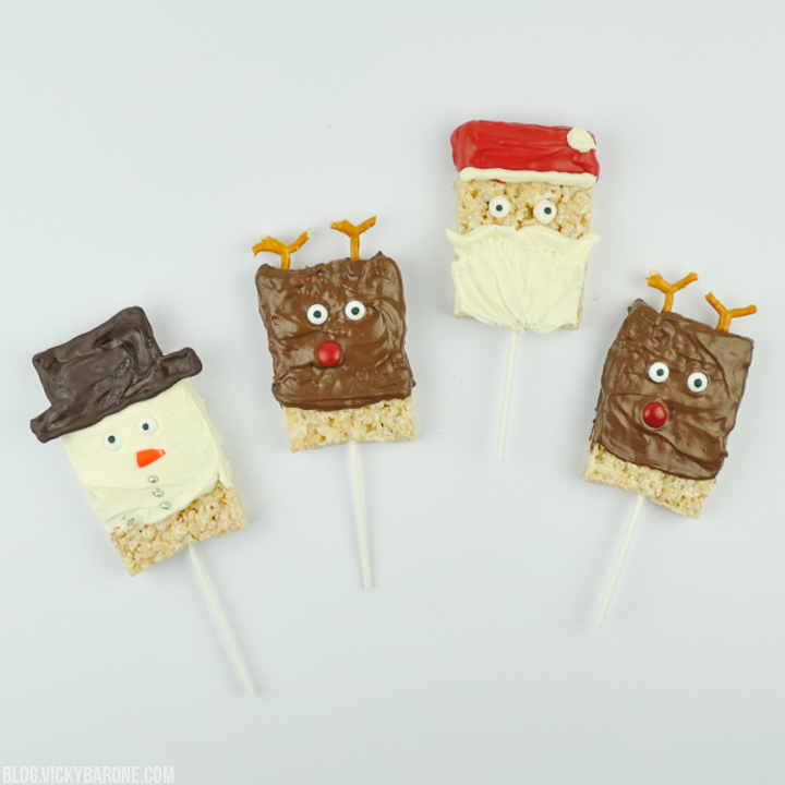 Rice Krispie Christmas Characters | Vicky Barone